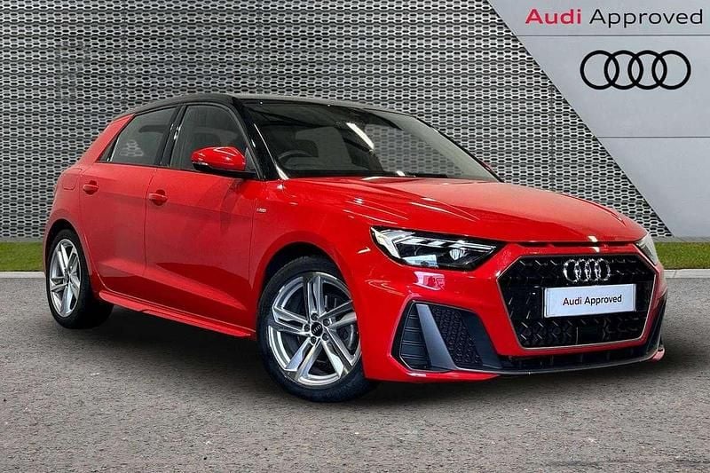 Red Used 2022 Audi A1 S-Line Hatchback | £19,495 (Fair price) - Image 1/4