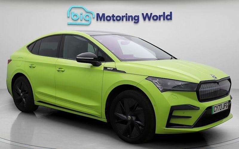 Used 2024 Skoda Enyaq iV vRS SUV | £26,400 (Fair price) - Image 1/4