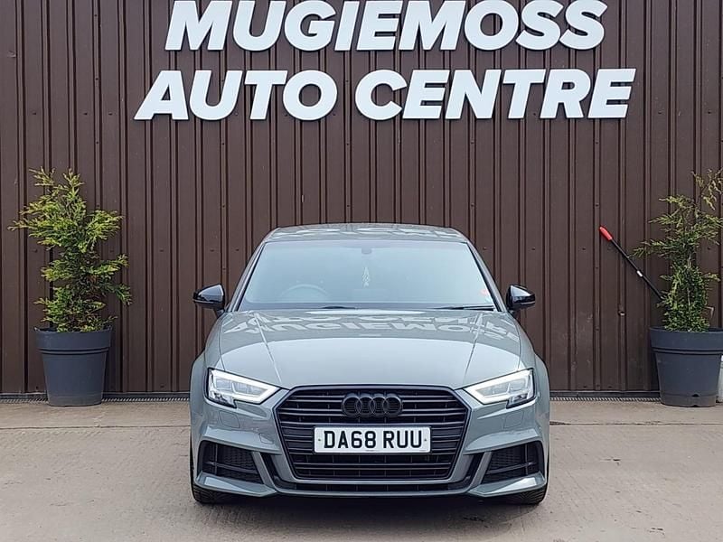Used Audi A3 Black Edition 116 HP (85 kW) 2018 Grey Sedan
