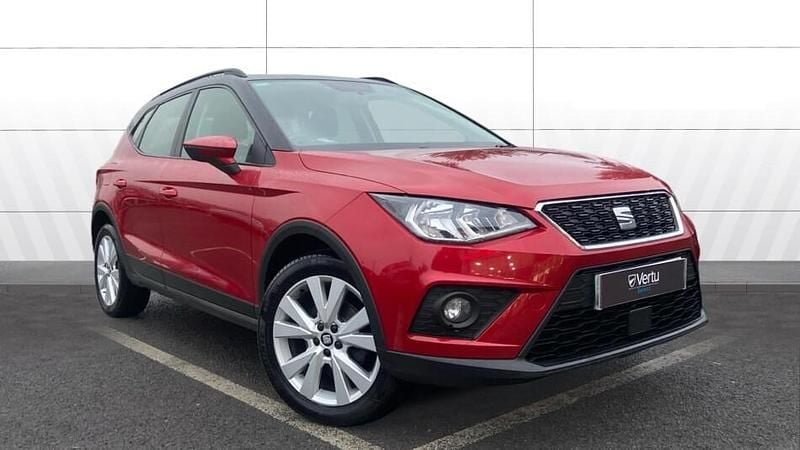 Used Seat Arona SE Technology 95 HP (69 kW) 2019 Red SUV