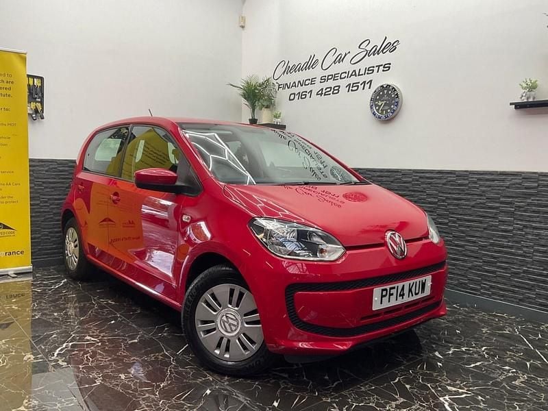 Red Used 2014 VW up! move up! Hatchback | £4,305 (Fair price) - Image 1/4