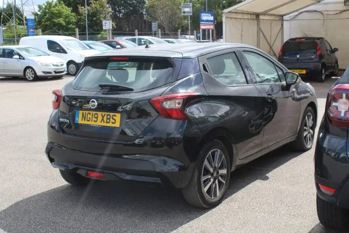 Used Nissan Micra Acenta 2019 Black Hatchback