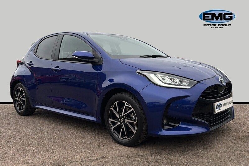 Blue Used 2023 Toyota Yaris Design Hatchback | £17,392 (Good price) - Image 1/3