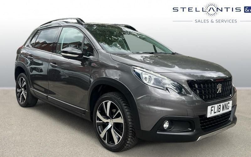 Grey Used 2017 Peugeot 2008 GT-line SUV | £11,353 (Expensive) - Image 1/4