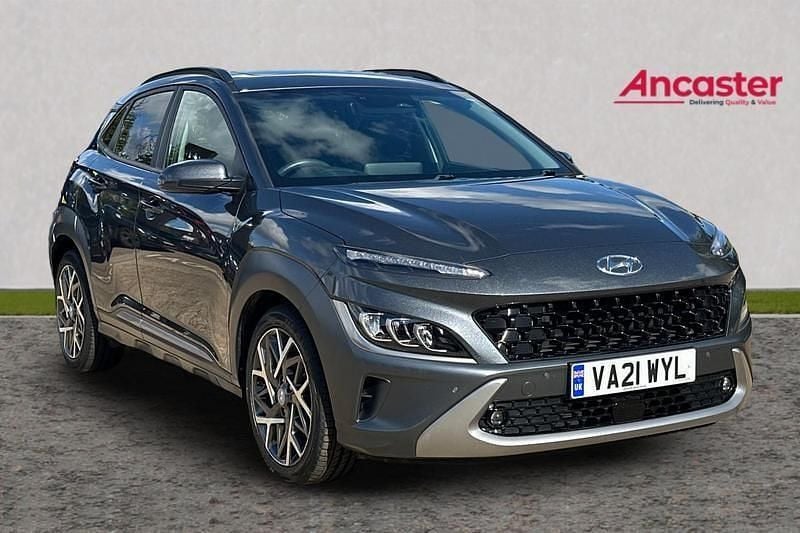 Grey Used 2021 Hyundai Kona Ultimate SUV | £18,799 (A bit pricey) - Image 1/4