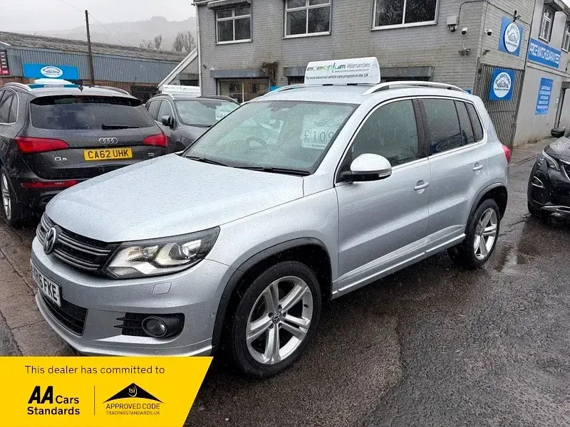 Usado VW Tiguan R-line Edition 2016 Prateado SUV