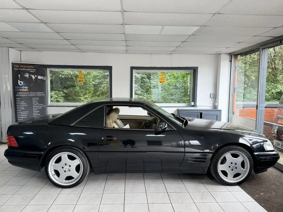 Used Mercedes SL320 Edition 1999 Black Cabriolet