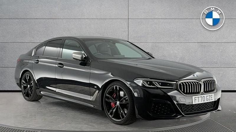 Black Used 2021 BMW M550 Comfort Edition Sedan | £37,940 (Fair price) - Image 1/4