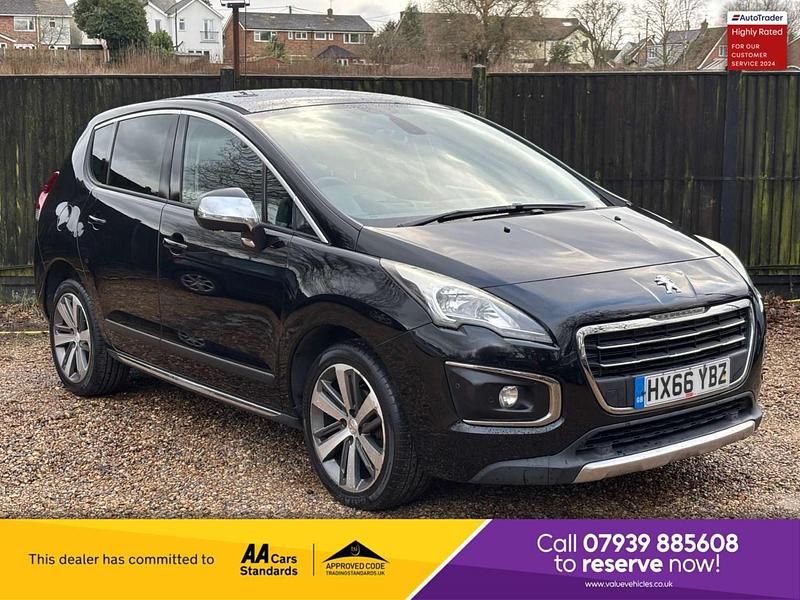 Used Peugeot 3008 Allure 2016 Black SUV