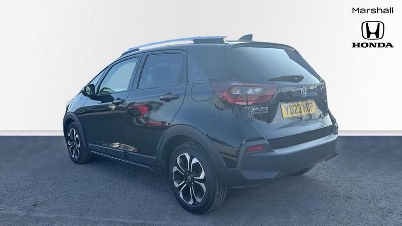 Used Honda Jazz Hybrid 109 HP (80 kW) 2023 Solid  crystal black Hatchback