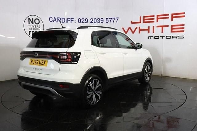 Used VW T-Cross Black Edition 2022 White SUV