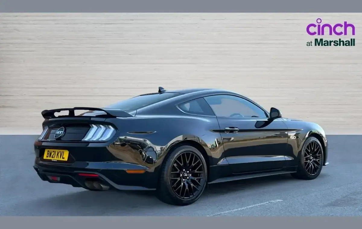 Used Ford Mustang GT 450 HP (330 kW) 2021 Black Coupe