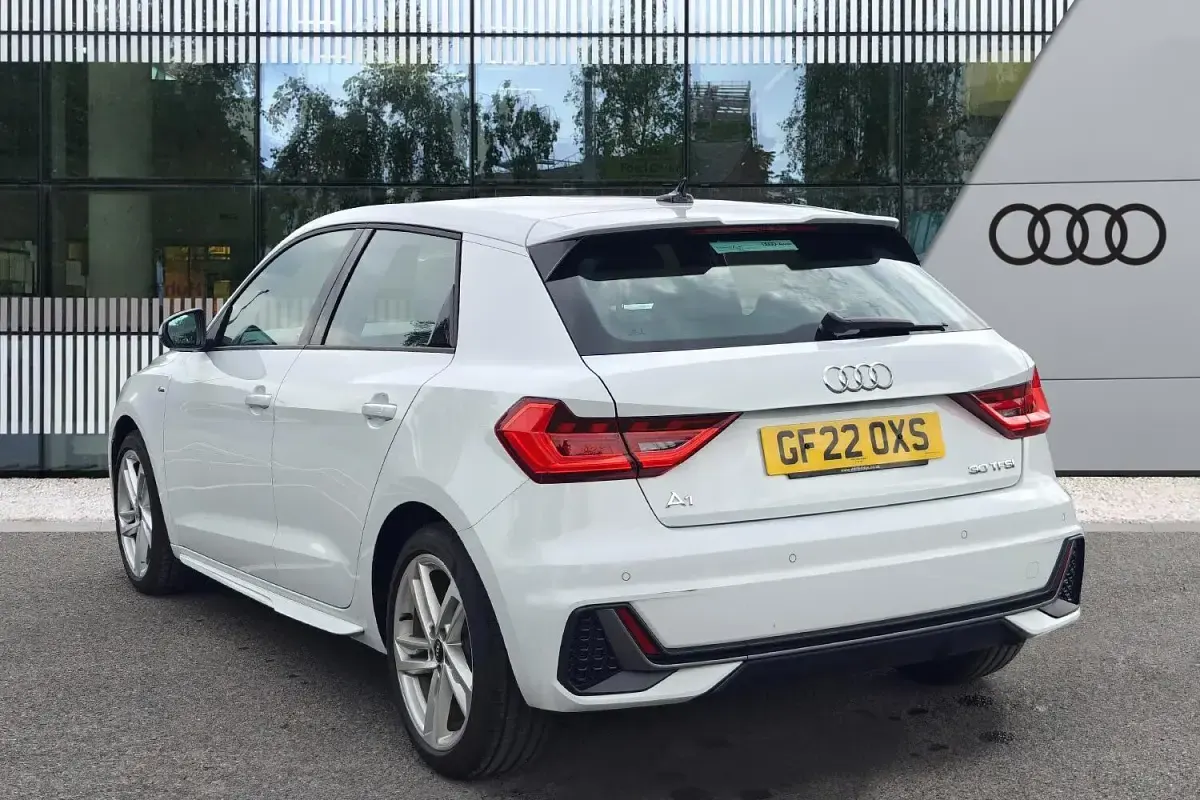 Used Audi A1 Sportback S-Line 2022 White Hatchback