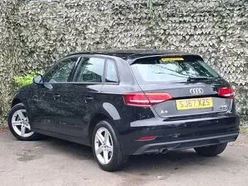 Used Audi A3 115 HP (84 kW) 2017 Black Hatchback