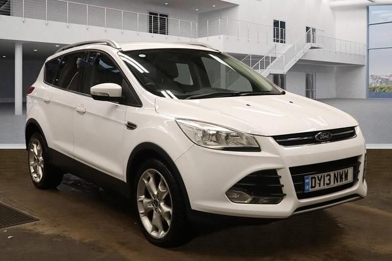 Frozen white Used 2013 Ford Kuga Titanium SUV | £6,275 (Fair price) - Image 1/1