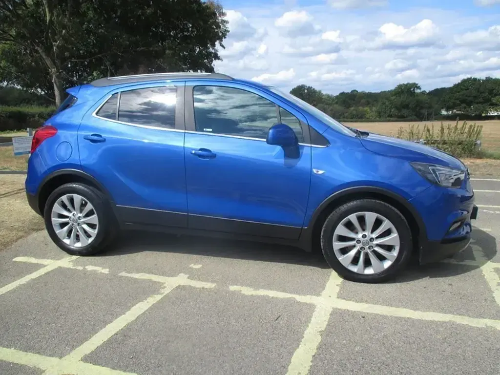 Used Vauxhall Mokka Elite 115 HP (84 kW) 2017 Blue SUV