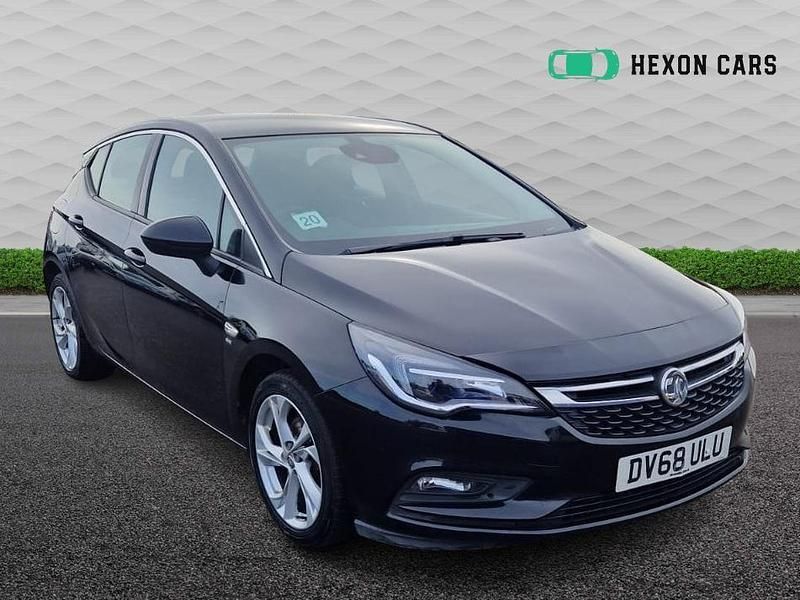 Black Used 2018 Vauxhall Astra SRi Hatchback | £6,945 (Good price) - Image 1/3