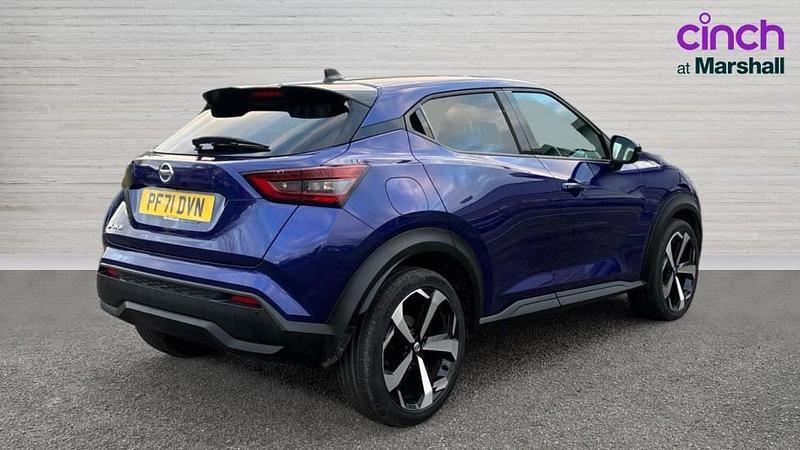 Used Nissan Juke Tekna 114 HP (83 kW) 2021 Blue SUV