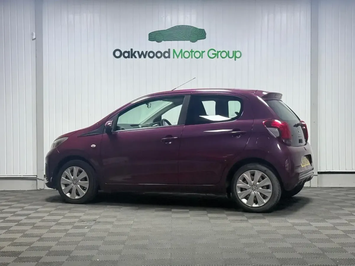 Used Peugeot 108 Active 68 HP (50 kW) 2014 Mauve/purple Hatchback