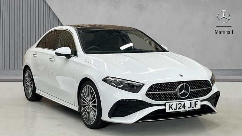 White Used 2024 Mercedes A200 AMG Line Premium Plus | £26,280 (Expensive) - Image 1/4