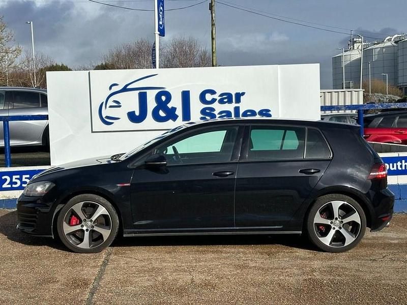Used VW Golf VII GTI 2014 Black Hatchback
