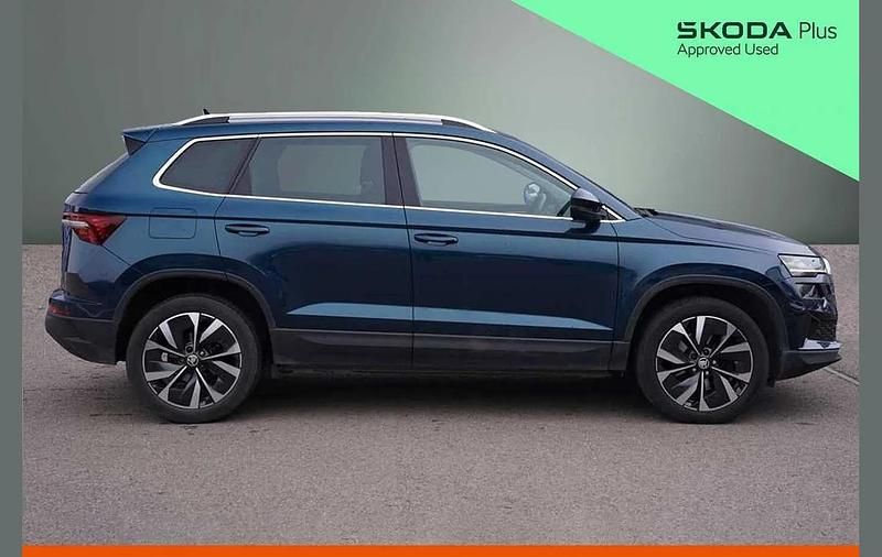 Used Skoda Karoq SE L 147 HP (108 kW) 2022 Blue SUV