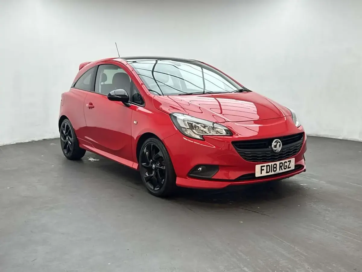 Used Vauxhall Corsa SRi 75 HP (55 kW) 2018 Red Hatchback