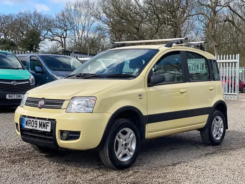 Used Fiat Panda 4x4 2009 Yellow Hatchback