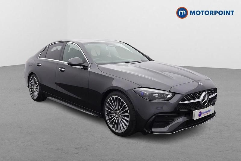 Used Mercedes C200 AMG Line Premium 204 HP (150 kW) 2022 Grey Sedan