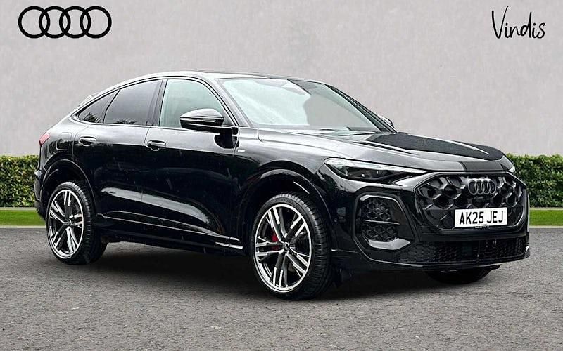 Black New 2025 Audi Q5 Sportback Advanced SUV | £57,959 - Image 1/4