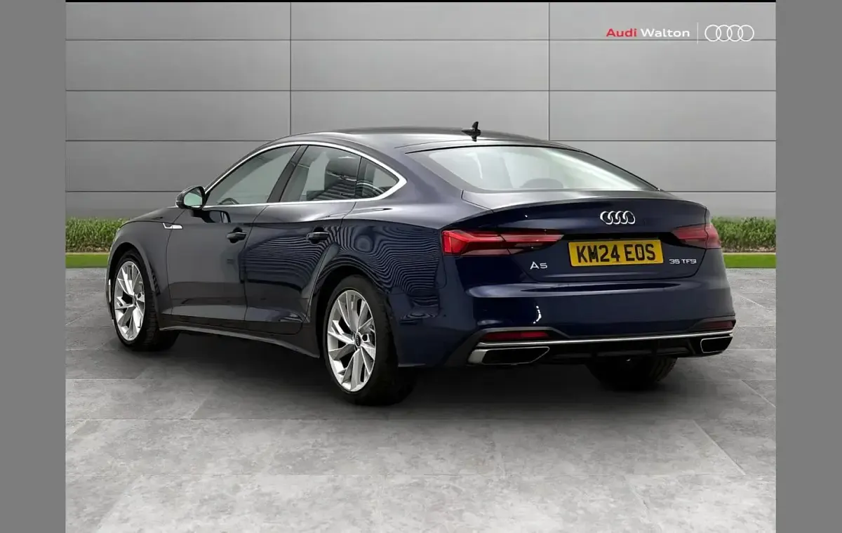 Used Audi A5 Sport 147 HP (108 kW) 2024 Blue Hatchback
