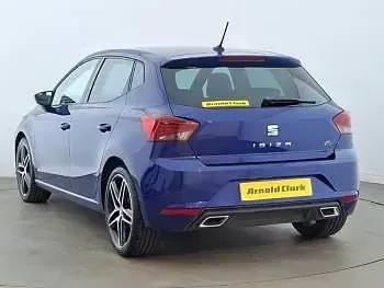 Used Seat Ibiza FR Sport 110 HP (80 kW) 2021 Blue Hatchback