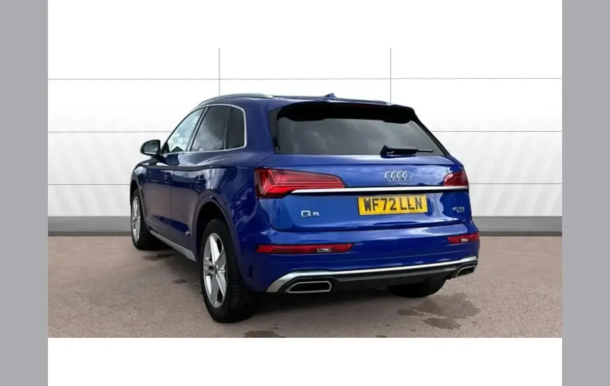 Used Audi Q5 S-Line 204 HP (150 kW) 2022 Blue SUV