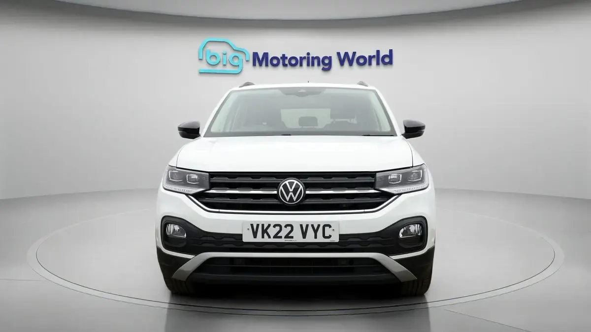 Used VW T-Cross Black Edition 110 HP (80 kW) 2022 White SUV