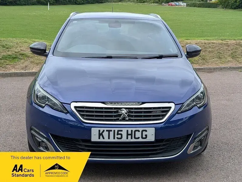 Used Peugeot 308 GT-line 2015 Blue Estate