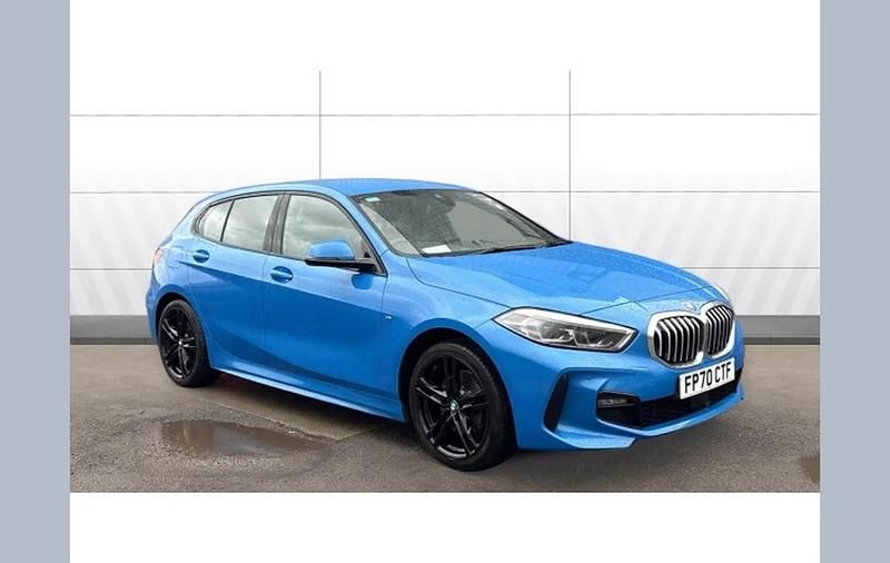 Used BMW 118 M Sport 140 HP (102 kW) 2020 Blue Hatchback