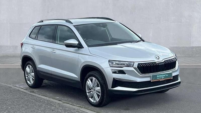 Brilliant silver metallic New 2024 Skoda Karoq SE Drive SUV | £23,790 (Super price) - Image 1/4