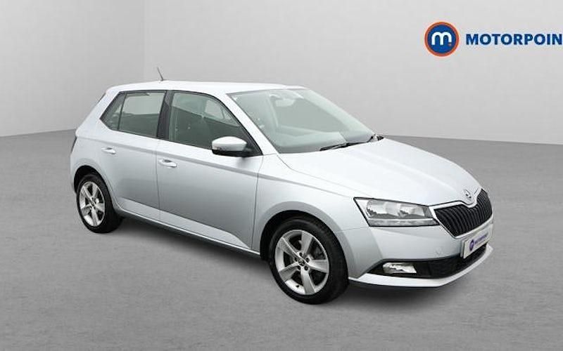 Used Skoda Fabia SE L 110 HP (80 kW) 2020 Silver Hatchback