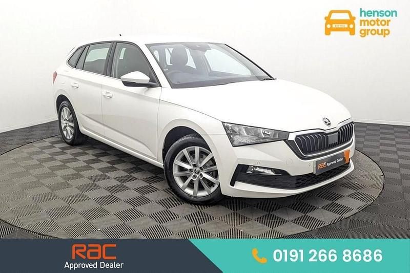 White Used 2022 Skoda Scala SE Technology Hatchback | £12,499 (Fair price) - Image 1/3