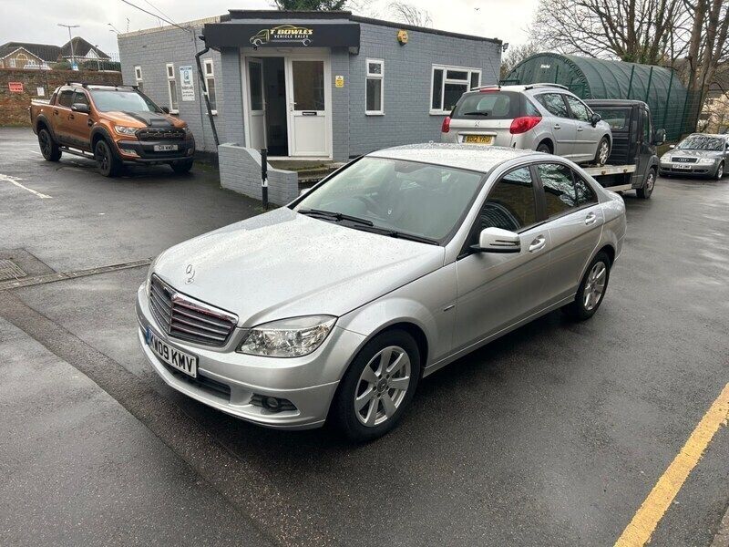 Silver Used 2009 Mercedes C180 SE Sedan | £4,995 (Fair price) - Image 1/4