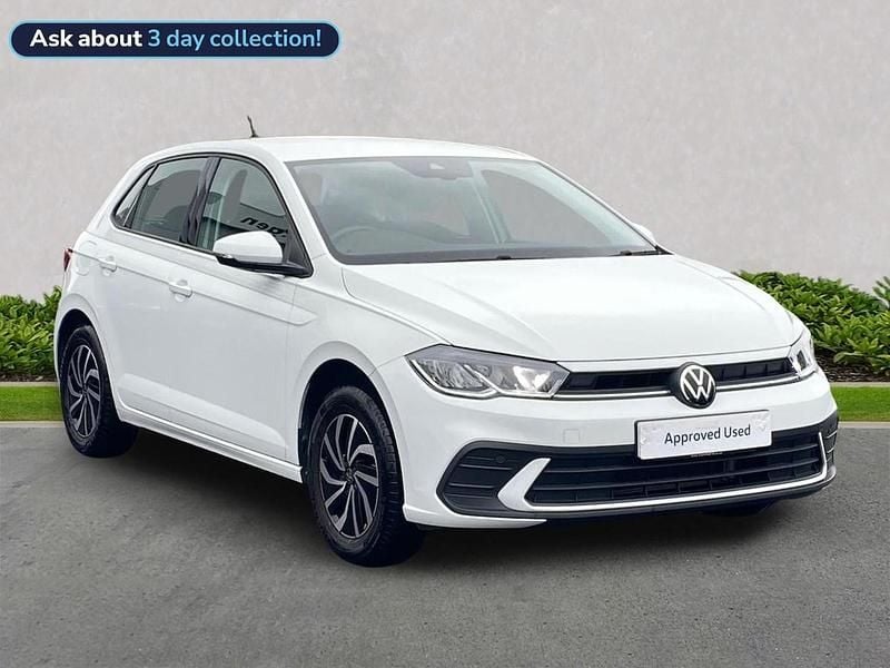 White Used 2023 VW Polo Life Hatchback | £16,741 (Good price) - Image 1/4