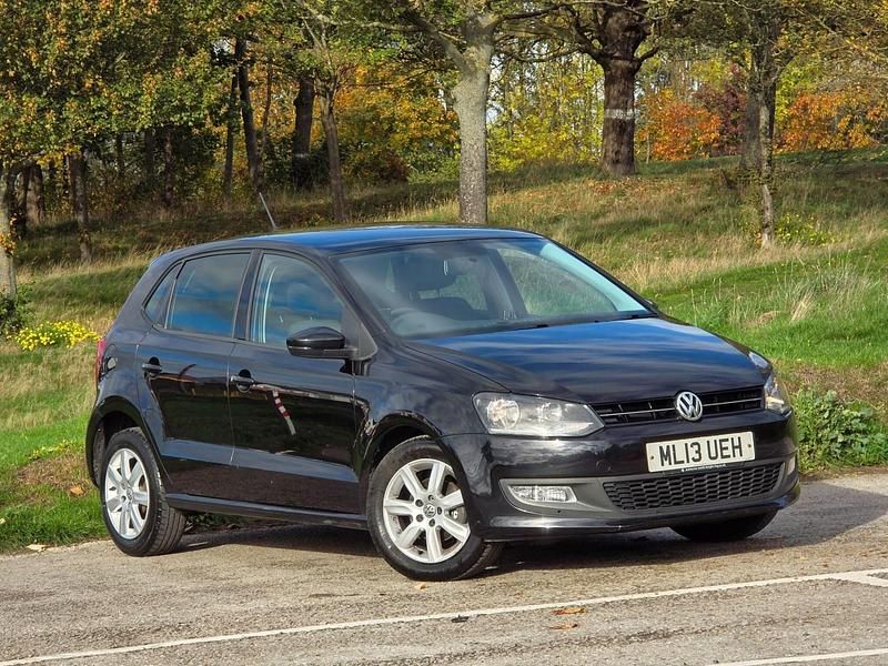 Black Used 2013 VW Polo Match Hatchback | £4,695 (Fair price) - Image 1/4