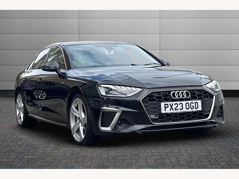 Black Used 2023 Audi A4 S-Line Sedan | £23,990 (Fair price) - Image 1/4