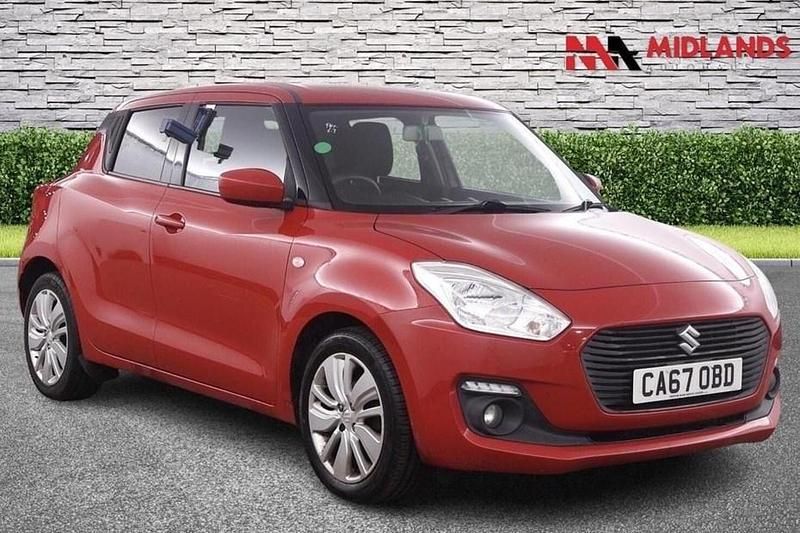 Used Suzuki Swift SZ-T 111 HP (81 kW) 2018 Red Hatchback