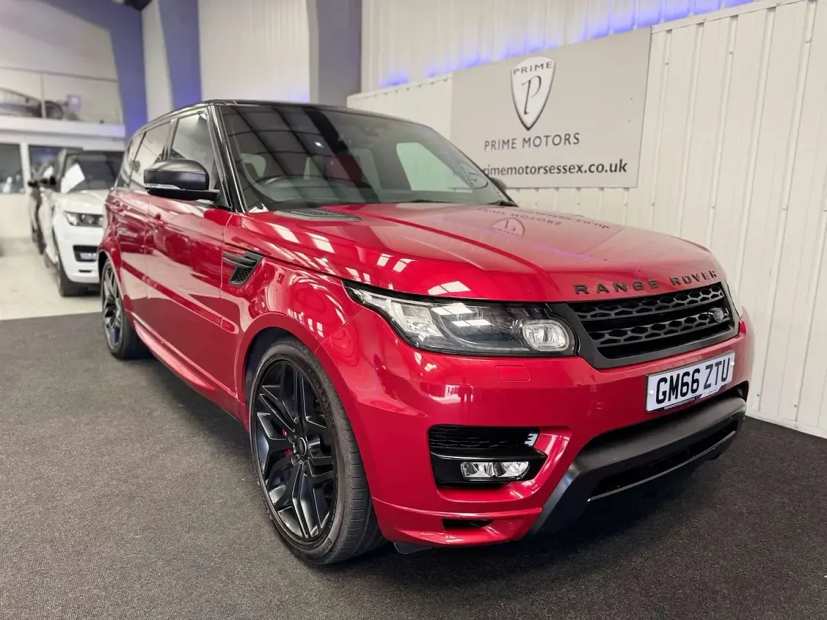 Usado Land Rover Range Rover Sport Autobiography Dynamic 306 CV (225 kW) 2017 Rojo SUV