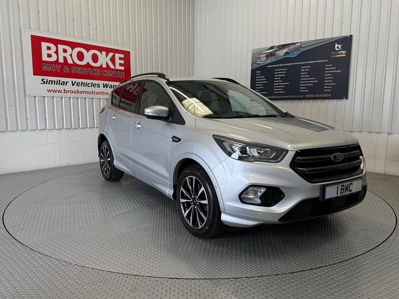 Silver Used 2019 Ford Kuga ST-Line SUV | £14,490 (Good price) - Image 1/2