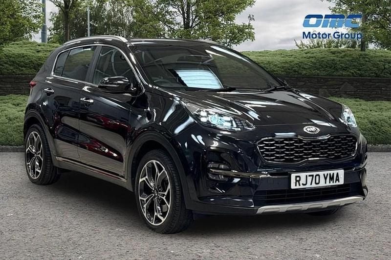 Black Used 2021 Kia Sportage GT-Line SUV | £16,747 (Fair price) - Image 1/1