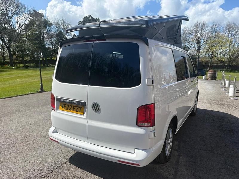 Begagnad VW Transporter Startline 2022 Vit Van