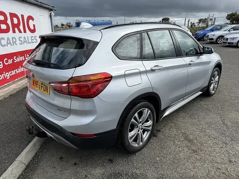 Used BMW X1 Sport Line 140 HP (102 kW) 2019 Silver SUV