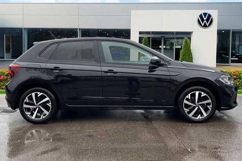 Used VW Polo Match 95 HP (69 kW) 2025 Black Hatchback